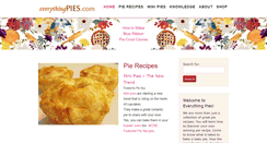Desktop Screenshot of everythingpies.com